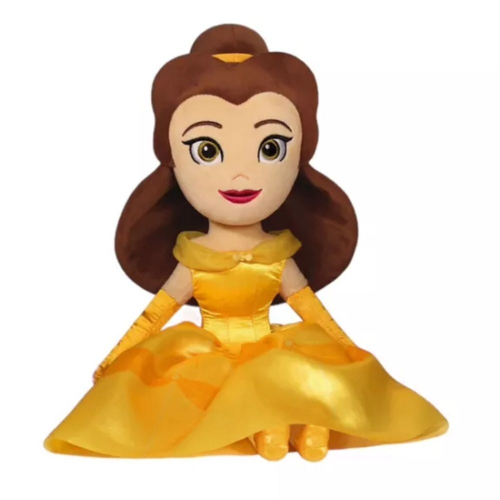Princess Belle 13” High Quality Plush Doll Soft Stuffed Beauty The Beast Disney
